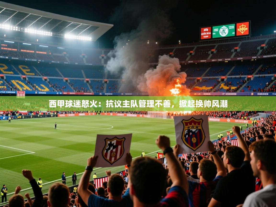 西甲球迷怒火:抗议主队管理不善,掀起换帅风潮 第1张